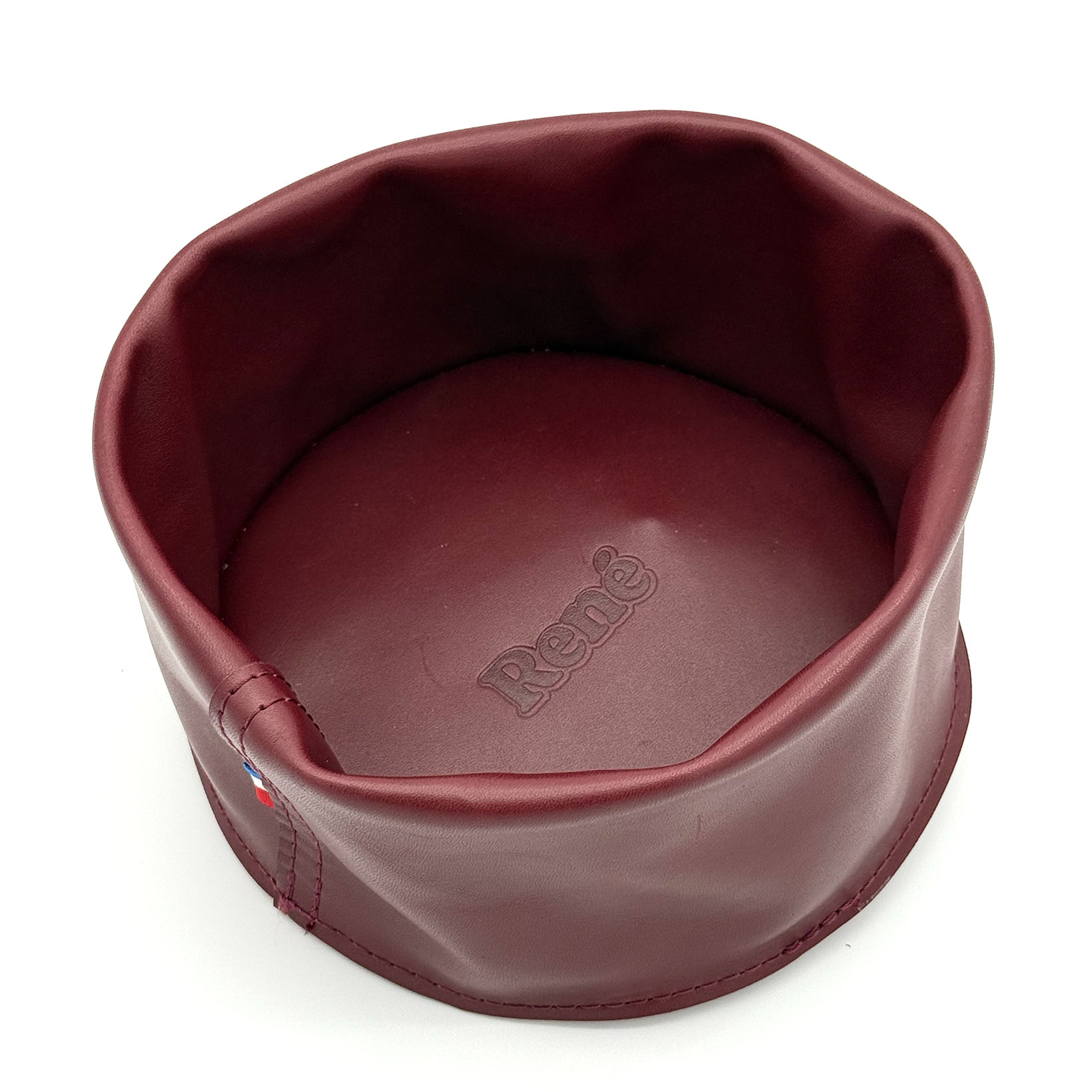 Corbeille à pain lie de vin