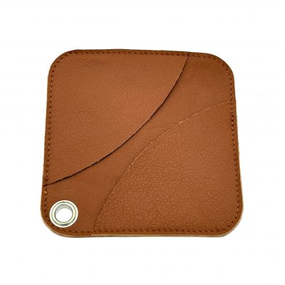 Maniques en cuir marron clair – La paire