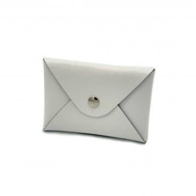 Porte cartes – Mini porte monnaie blanc glacé