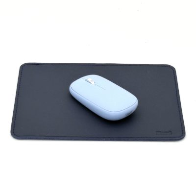 Tapis de souris bleu marine